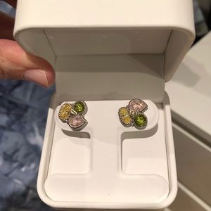 J Ripka fruity crystal earrings SS